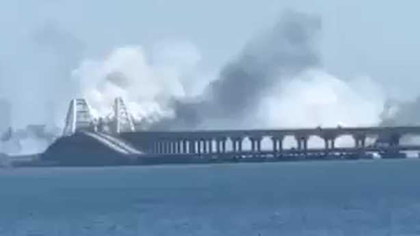 Ukraine Attacks Crimean Bridge With Modified S-200 Missiles (Videos, Photos)