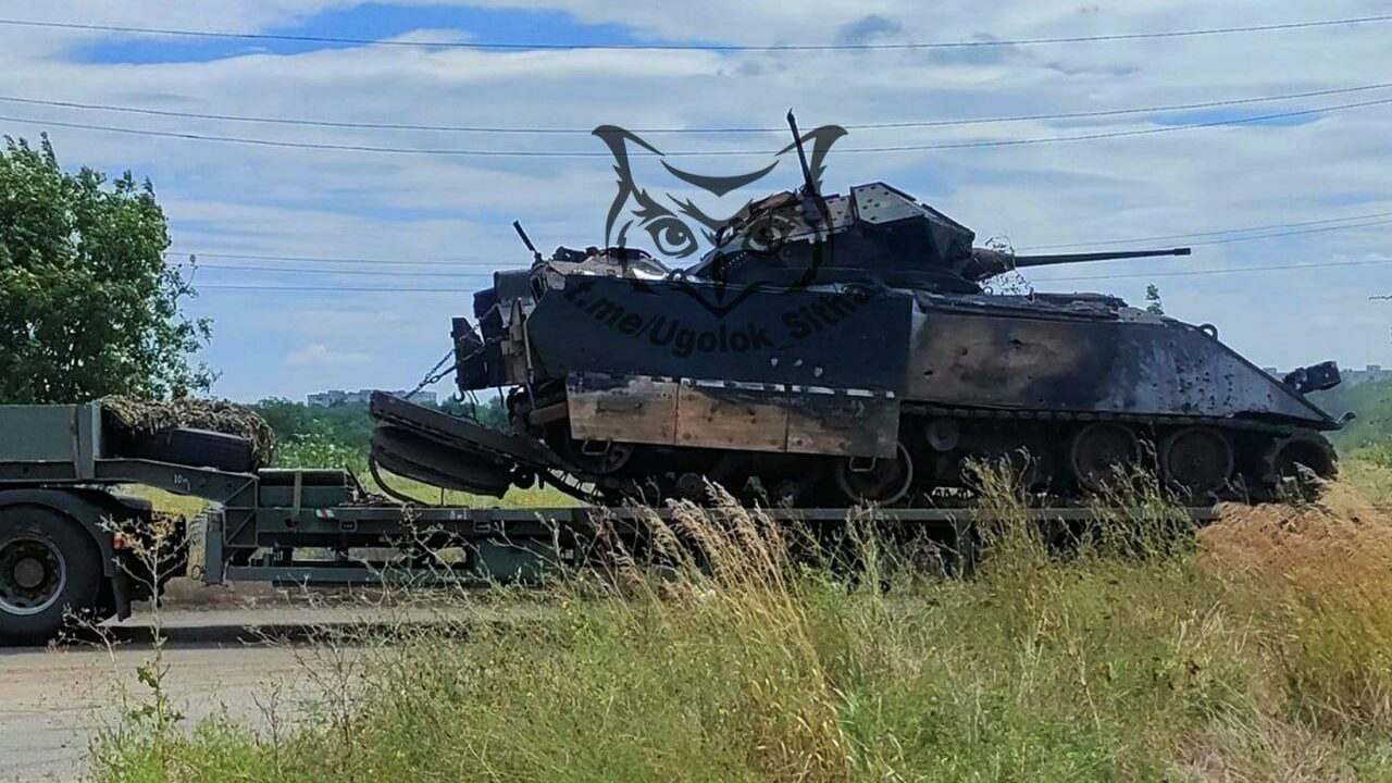 Russian Army Fire Burns Ukrainian Equipment Across The Front (Videos)