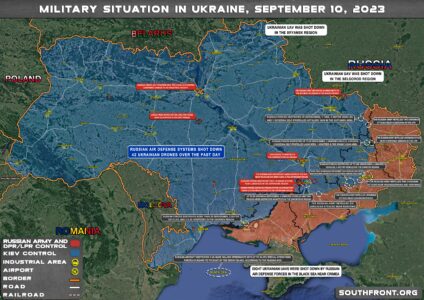 Military Situation In Ukraine On September 10, 2023 (Map Update)