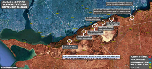 Military Overview On September 11, 2023: Ukrainian Front In Anticipation Of Russian Offensive (18+)