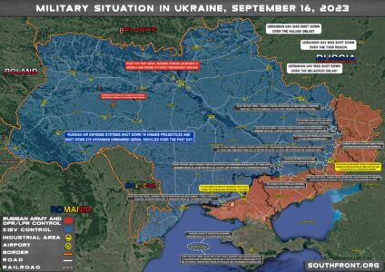 Military Situation In Ukraine On September 16, 2023 (Map Update)