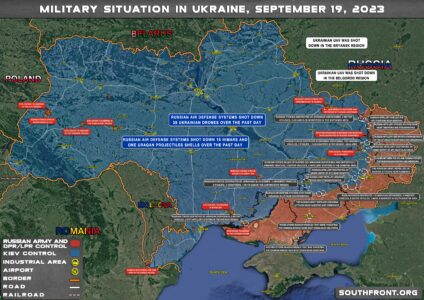 Military Situation In Ukraine On September 19, 2023 (Map Update)