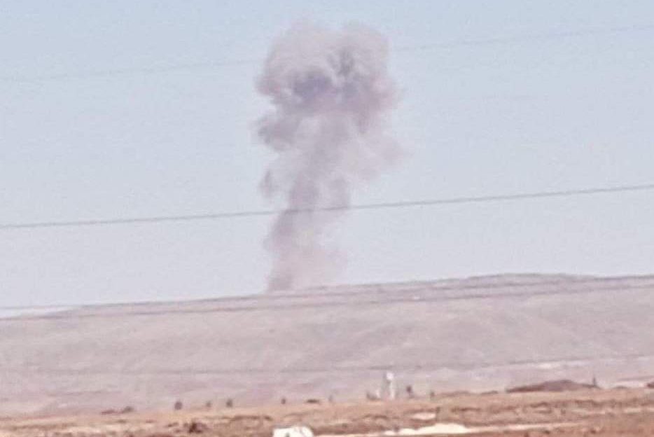 Suspected Israeli Strikes Hit Syrian Army Base In Daraa (Photos)