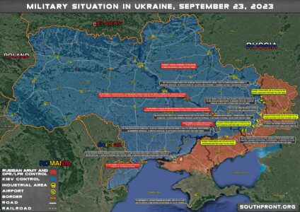 Military Situation In Ukraine On September 23, 2023 (Map Update)