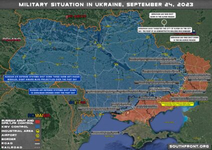 Military Situation In Ukraine On September 24, 2023 (Map Update)