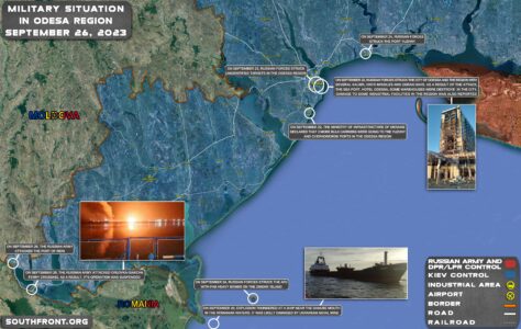 Russian Strikes In The Odessa Region Over The Past Week (Map Update)