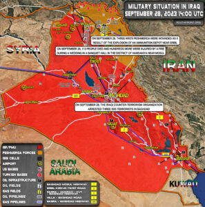 Military Situation In Iraq On September 28, 2023 (Map Update)