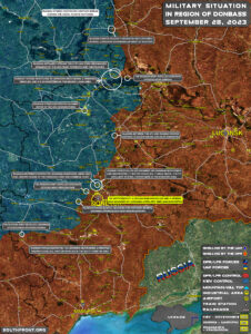 Military Situation In Donbass On September 29, 2023 (Map Update)