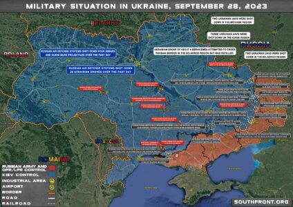 Military Situation In Ukraine On September 28, 2023 (Map Update)