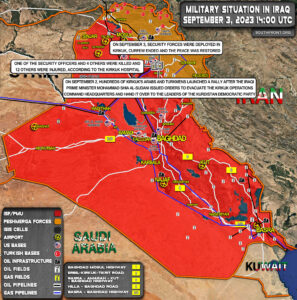 Military Situation In Iraq On September 3, 2023 (Map Update)