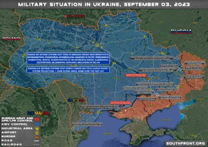 Military Situation In Ukraine On September 3, 2023 (Map Update)