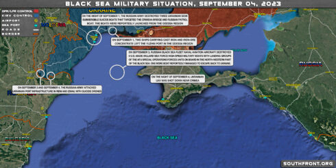 Military Situation In The Black Sea Region On September 4, 2023 (Map Update)