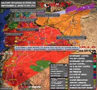 Military Situation In Syria On September 6, 2023 (Map Update)