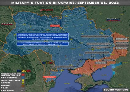 Military Situation In Ukraine On September 6, 2023 (Map Update)