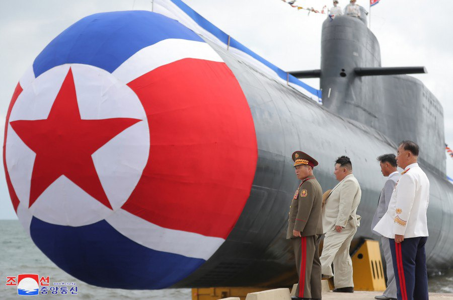 North Korea Launches New ‘Tactical Nuclear Attack’ Submarine (Photos)