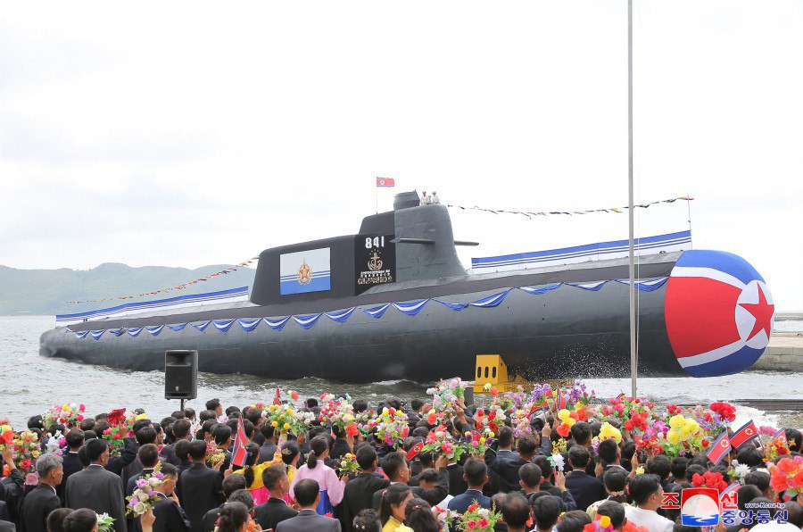 North Korea Launches New ‘Tactical Nuclear Attack’ Submarine (Photos)