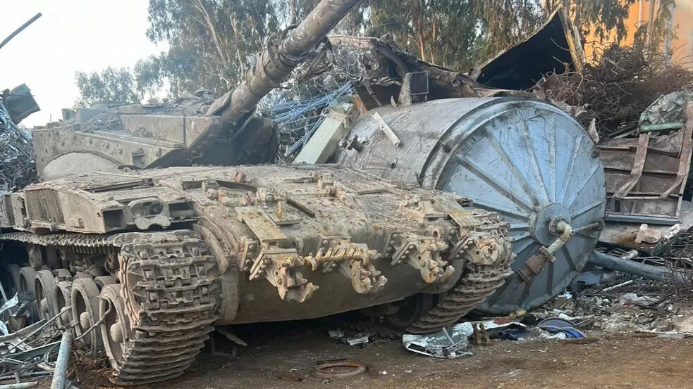 Tank Stolen From Israeli Army Base Found In Scrapyard (Video)