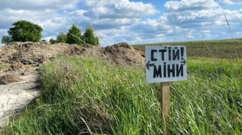 In Video: Ukraine Infantry 'Clearing Minefields' By Foot