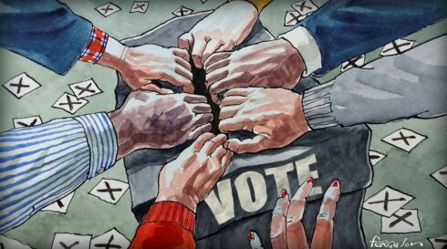 How Opinion-Making Billionaires' Foundations Destroy "One Person, One Vote" Principle