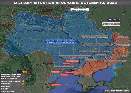 Military Situation In Ukraine On October 10, 2023 (Map Update)