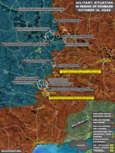 Military Situation On Ukrainian Frontlines On October 12, 2023 (Map Update)