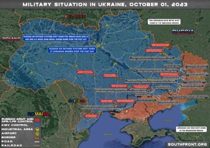 Military Situation In Ukraine On October 1, 2023 (Map Update)