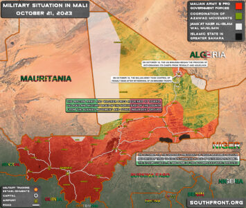 Military Situation In Mali On October 21, 2023 (Map Update)