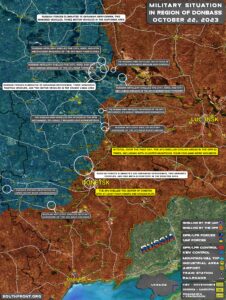 Military Situation On Ukrainian Frontlines On October 22, 2023 (Map Update)