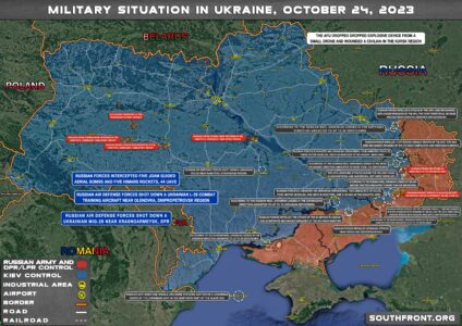 Military Situation In Ukraine On October 24, 2023 (Map Update)