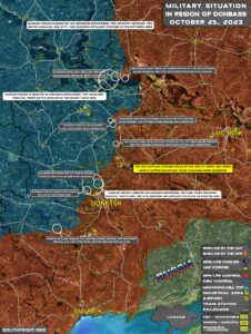 Military Situation On Ukrainian Frontlines On October 25, 2023 (Map Update)