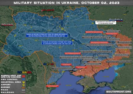 Military Situation In Ukraine On October 2, 2023 (Map Update)