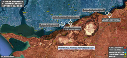 Military Situation In Southern Ukraine On October 2, 2023 (Map Update)