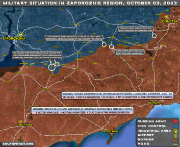 Russian Forces Counterattack In Southern Ukraine (Map Update)