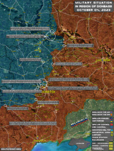 Military Situation In Donbass On October 4, 2023 (Map Update)