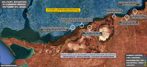 Military Situation In Southern Ukraine On September 4, 2023 (Map Update)