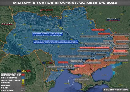 Military Situation In Ukraine On October 4, 2023 (Map Update)