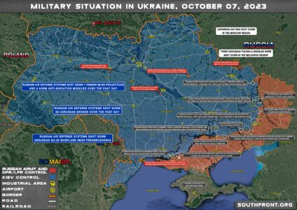 Military Situation In Ukraine On October 7, 2023 (Map Update)