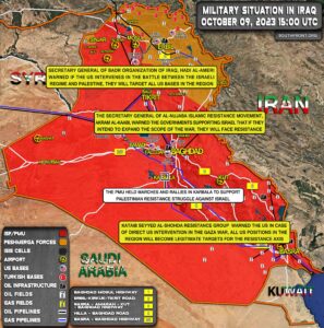 Military Situation In Iraq On October 9, 2023 (Map Update)