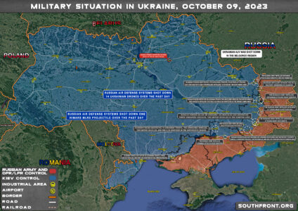 Military Situation In Ukraine On October 9, 2023 (Map Update)