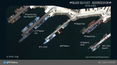 Black Sea Fleet 'Evacuated' From Sevastopol