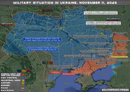 Military Situation In Ukraine On November 11, 2023 (Map Update)