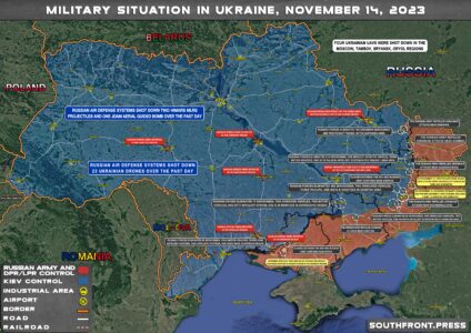 Military Situation In Ukraine On November 14, 2023 (Map Update)