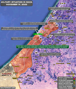 Military Situation In Palestine On November 19, 2023 (Map Update)