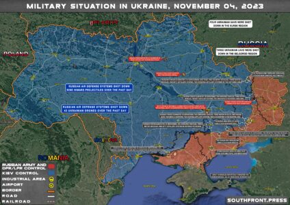 Military Situation In Ukraine On November 4, 2023 (Map Update)