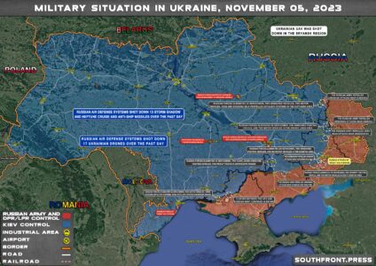 Military Situation In Ukraine On November 5, 2023 (Map Update)