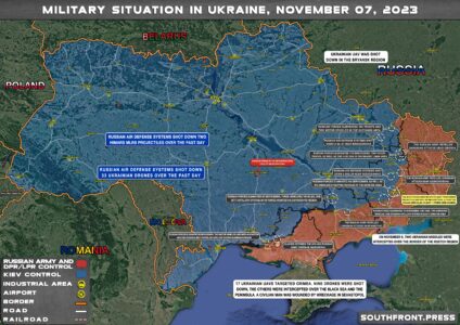 Military Situation In Ukraine On November 7, 2023 (Map Update)