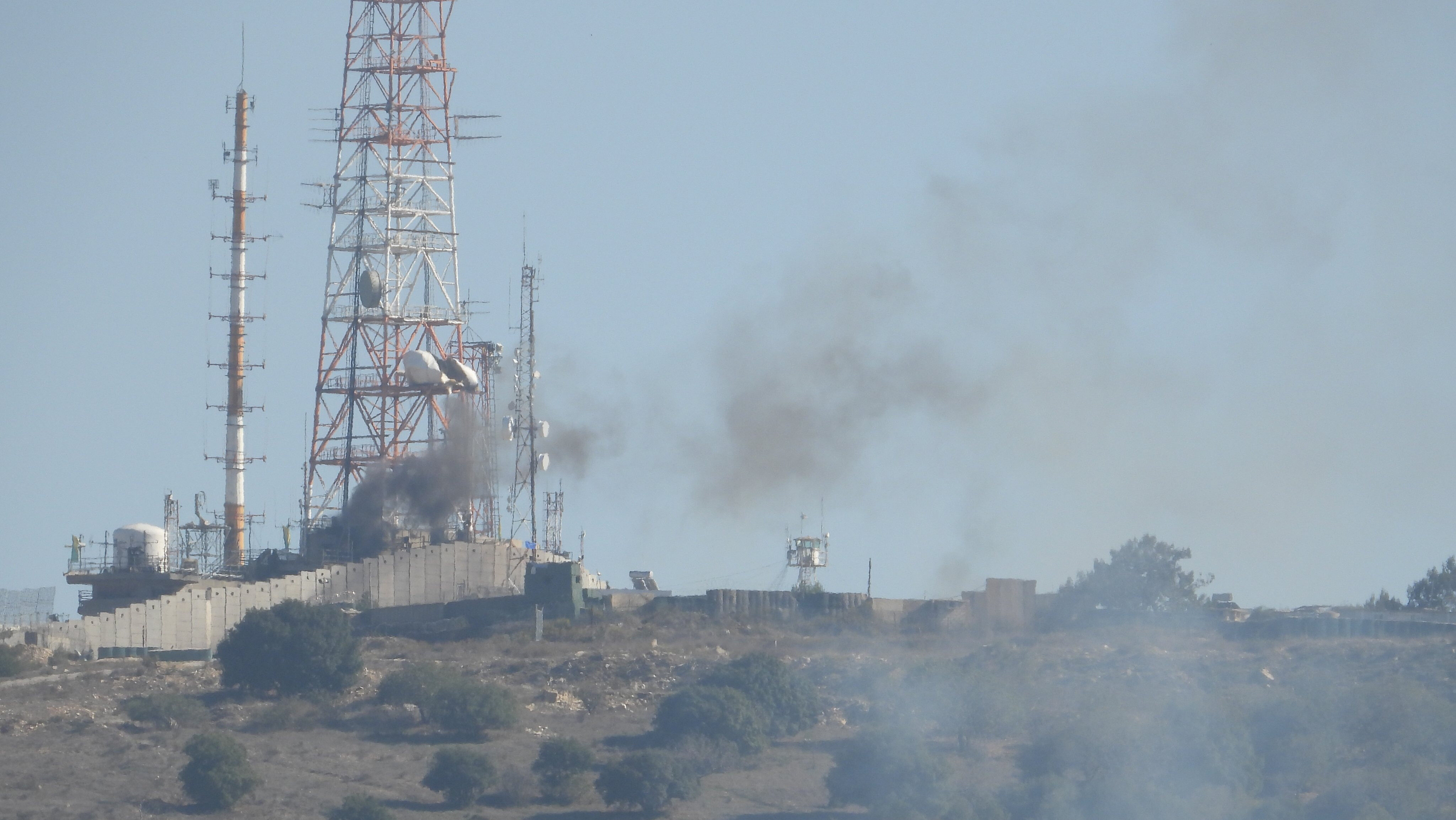 Hezbollah Attacks Six Israeli Army Sites, Downs Surveillance Blimp (Videos)