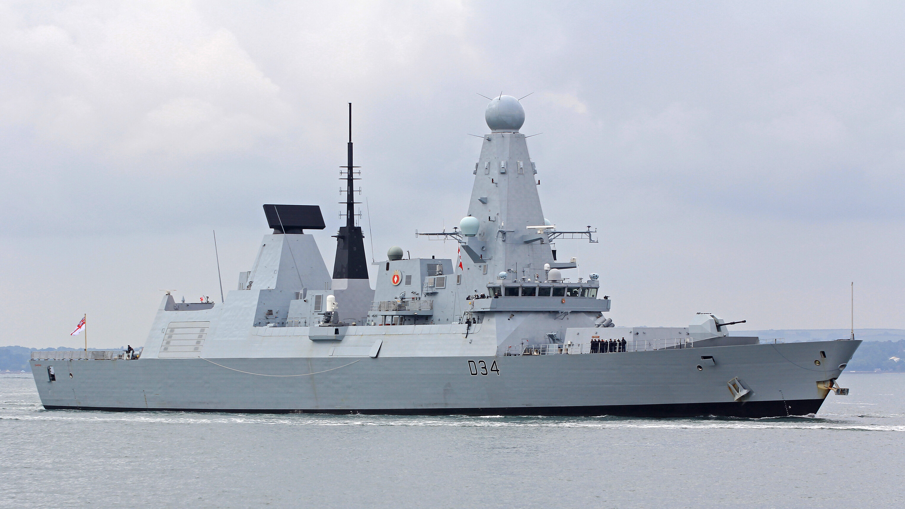 Royal Navy Deploys Another Destroyer To The Gulf On Security Mission