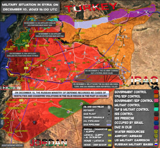 Military Situation In Syria On December 10, 2023 (Map Update)