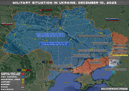 Military Situation In Ukraine On December 10, 2023 (Map Update)